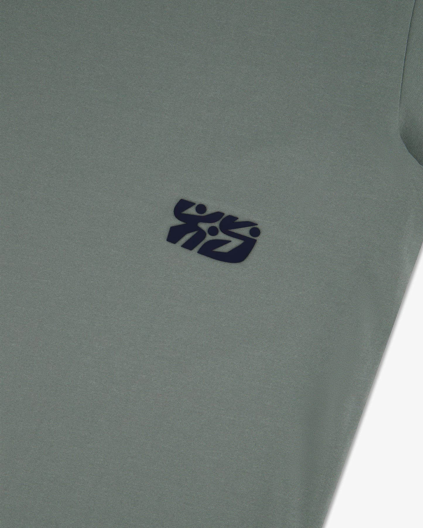 ICONS TEE - GREEN / NAVY BLUE