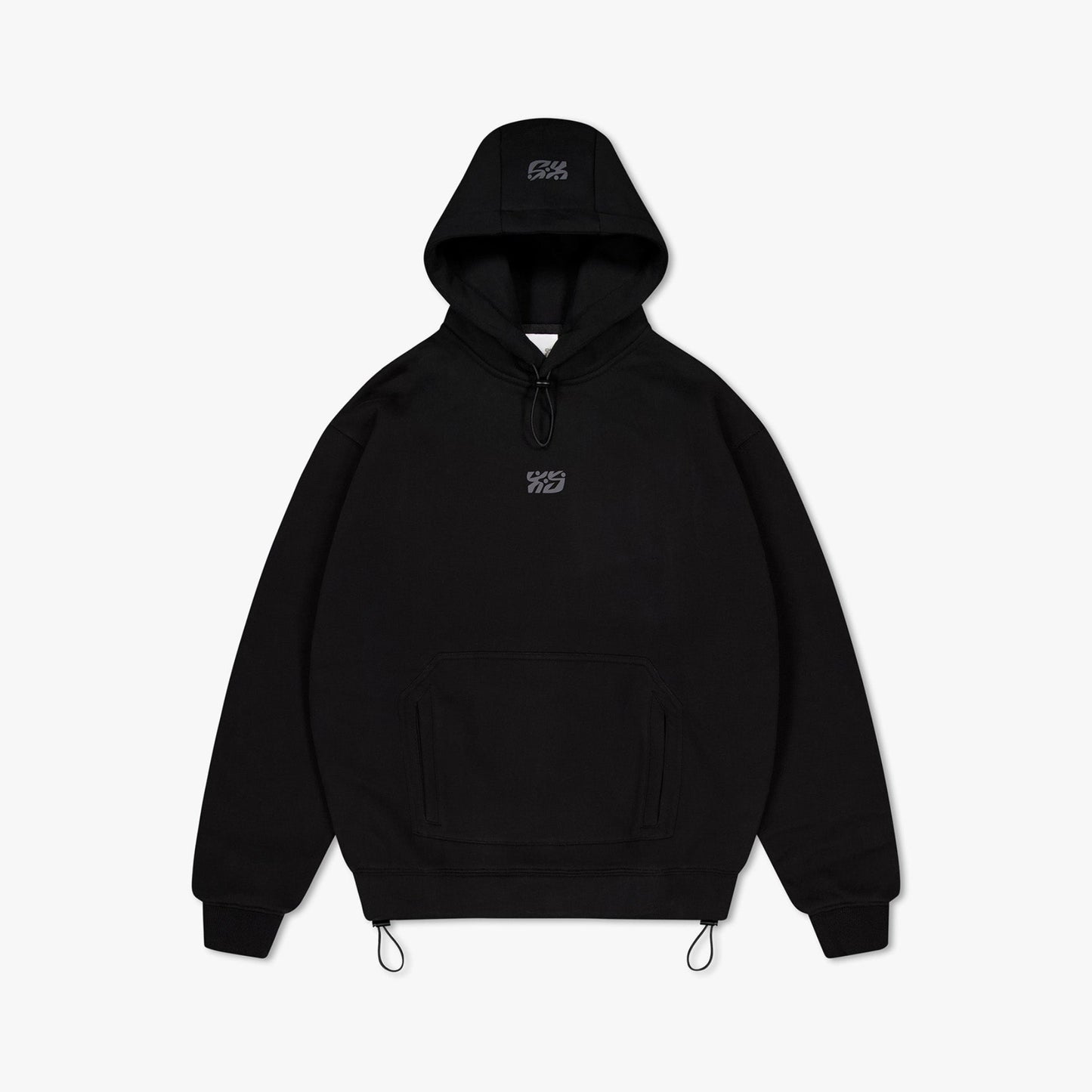 ICONS HOODIE - BLACK / GREY