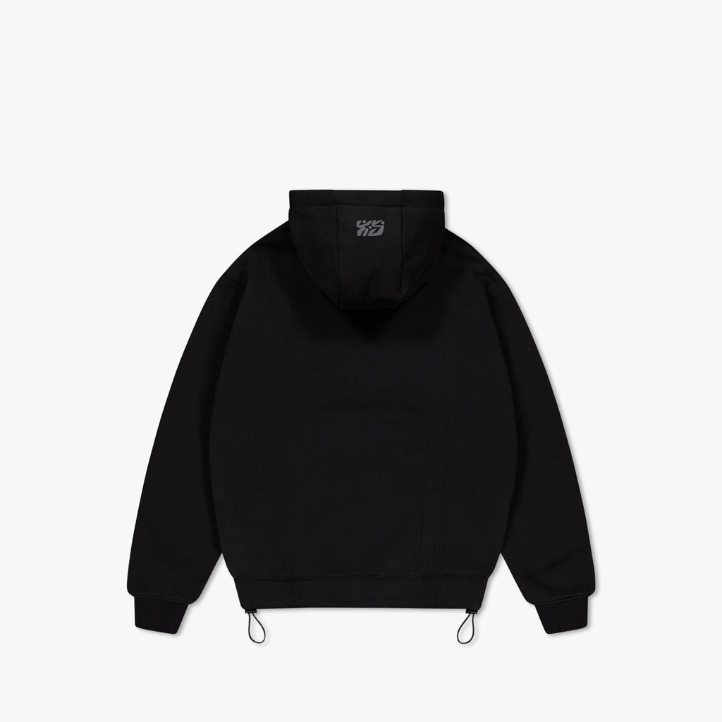 ICONS HOODIE - BLACK / GREY