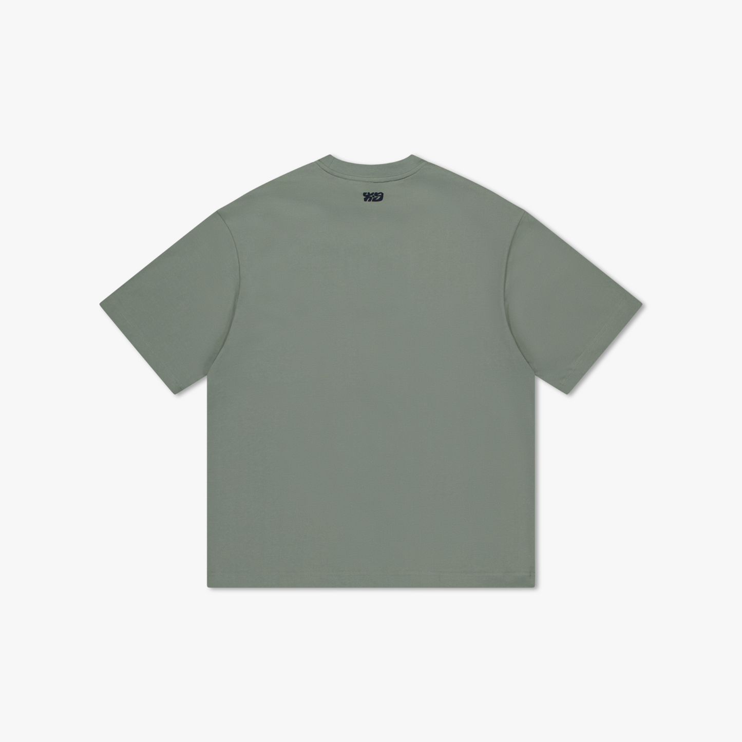 ICONS TEE - GREEN / NAVY BLUE