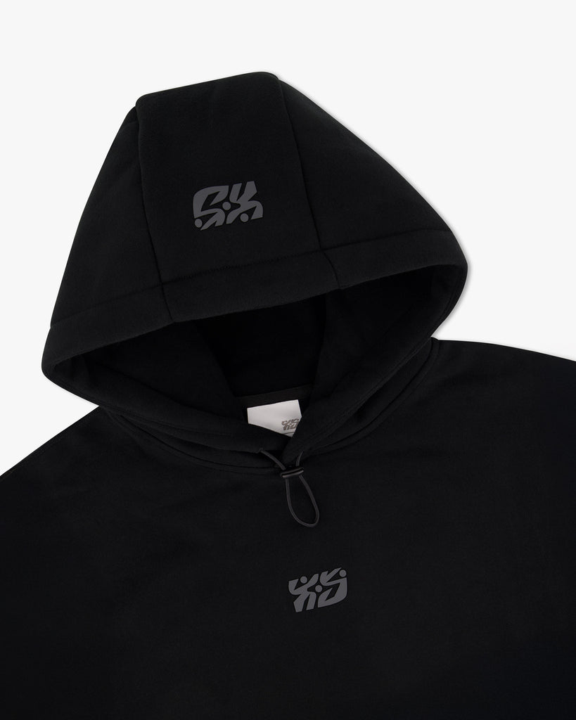 ICONS HOODIE - BLACK / GREY